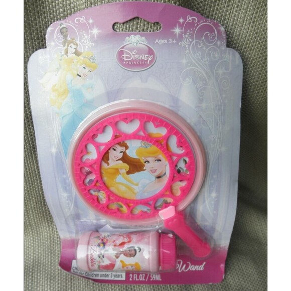 NEW by DISNEY PRINCESS BUBBLE WAND TOY (AGES 3+) - Picture 3 of 8